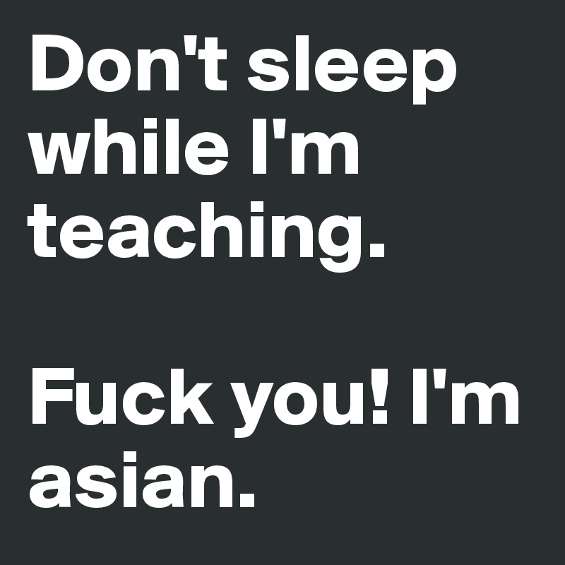 Asian Sleep Fuck